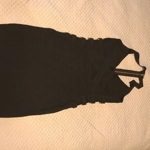 Bebe black dress brand new with tag Small!